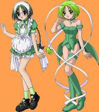 Bridget Verdant/Lettuce Midorikawa - Hakusho - Mew Mew Power